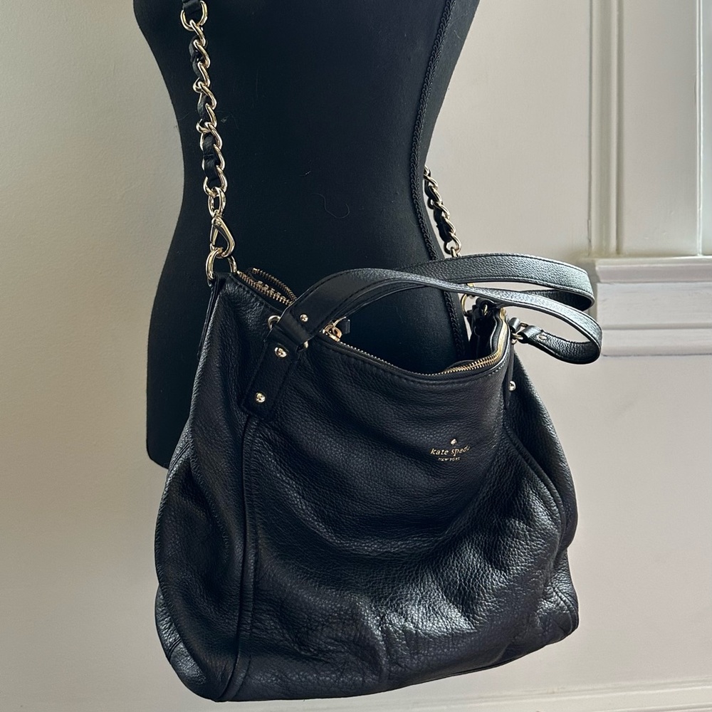 Kate Spade Black Leather Bag